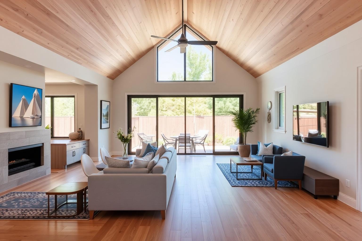 Vaulted Great Room